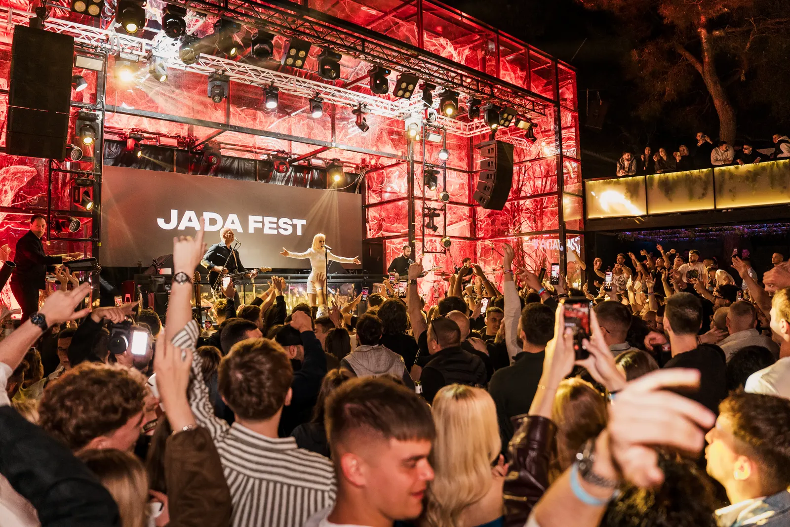 Feest op Zrce Festival Beach — Foto 5